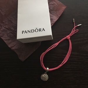 Pink Pandora bracelet ( retired item )